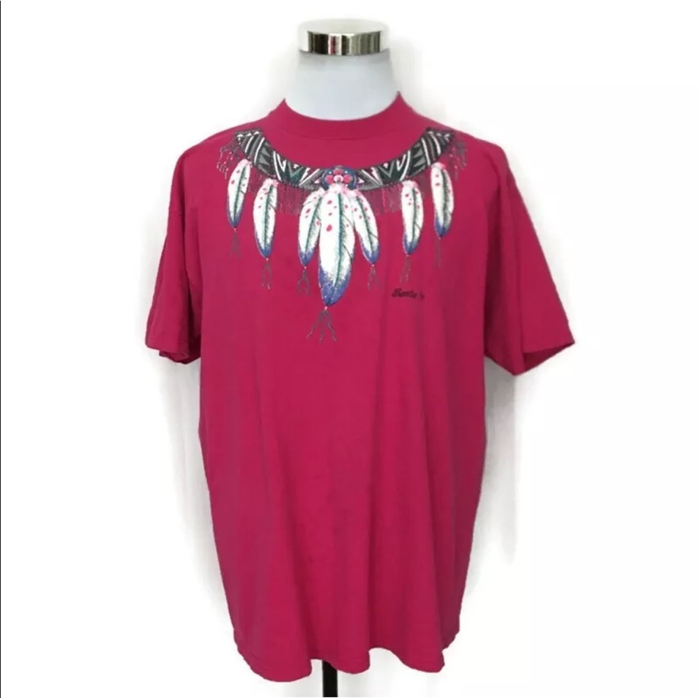 Vintage Native American Warriors T Shirt XL